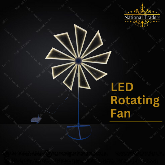 LED Rotating Fan