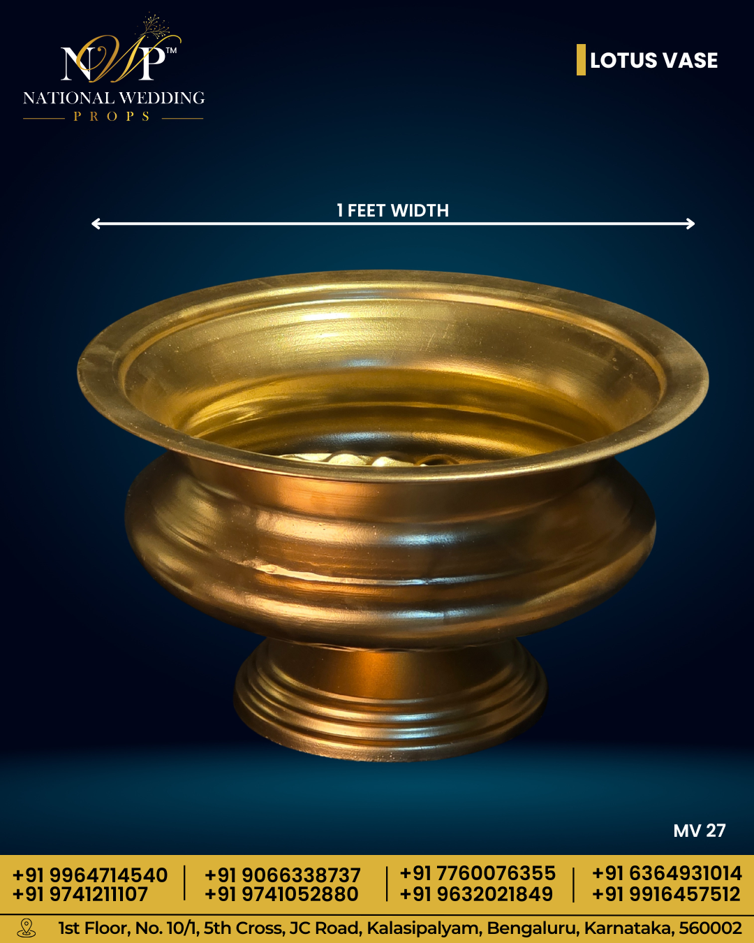 Lotus vase