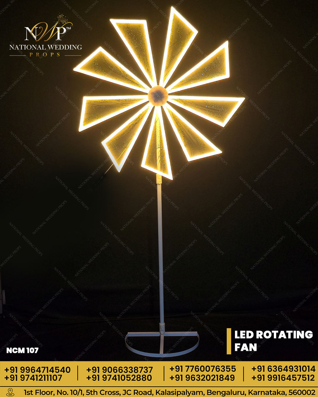 Led Rotating Fan