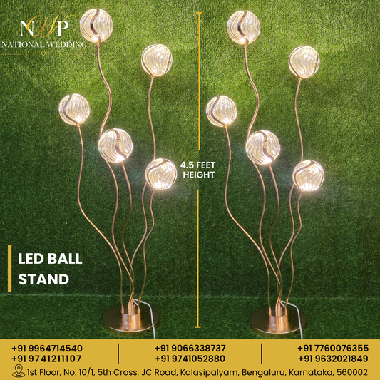 LED BALL STAND