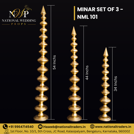 Minar set of 3
