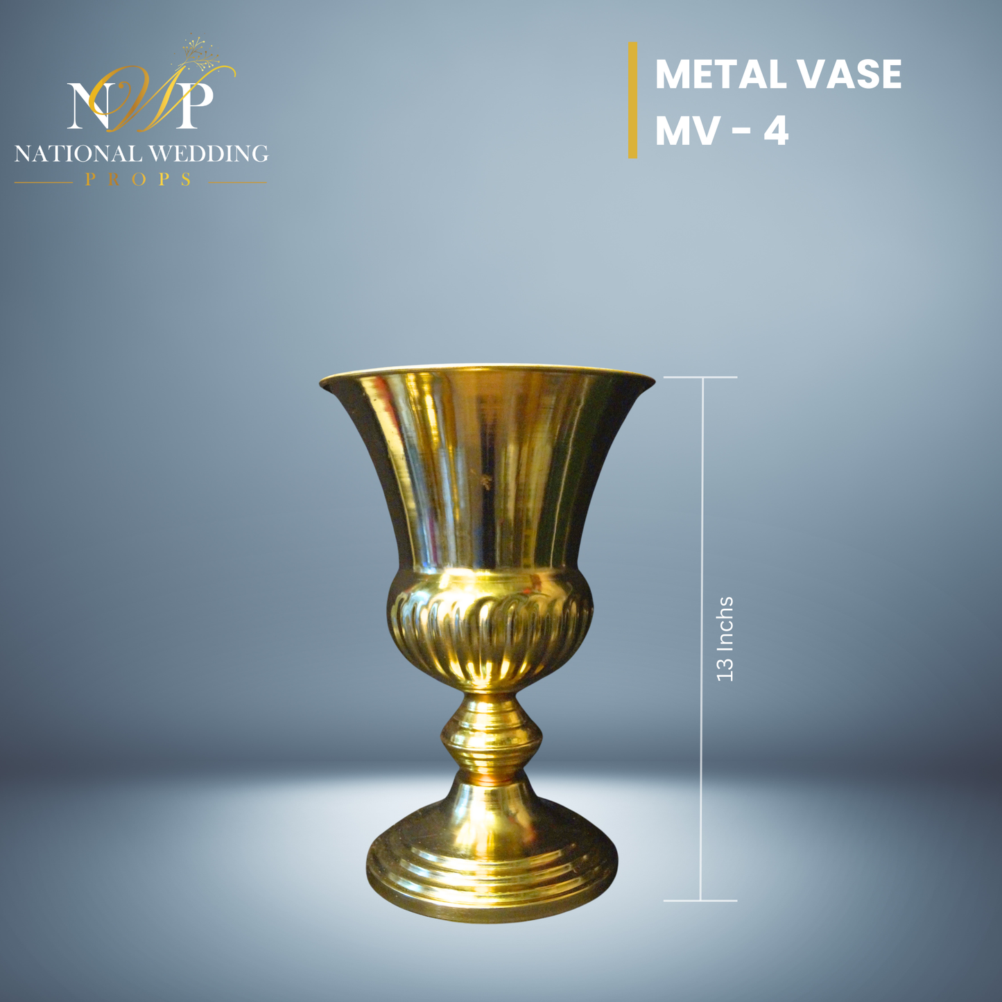 MV4 - METAL VASE