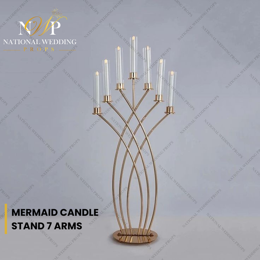 MERMAID CANDLE STAND 7 ARMS