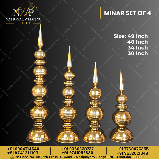 Minar Set of 4