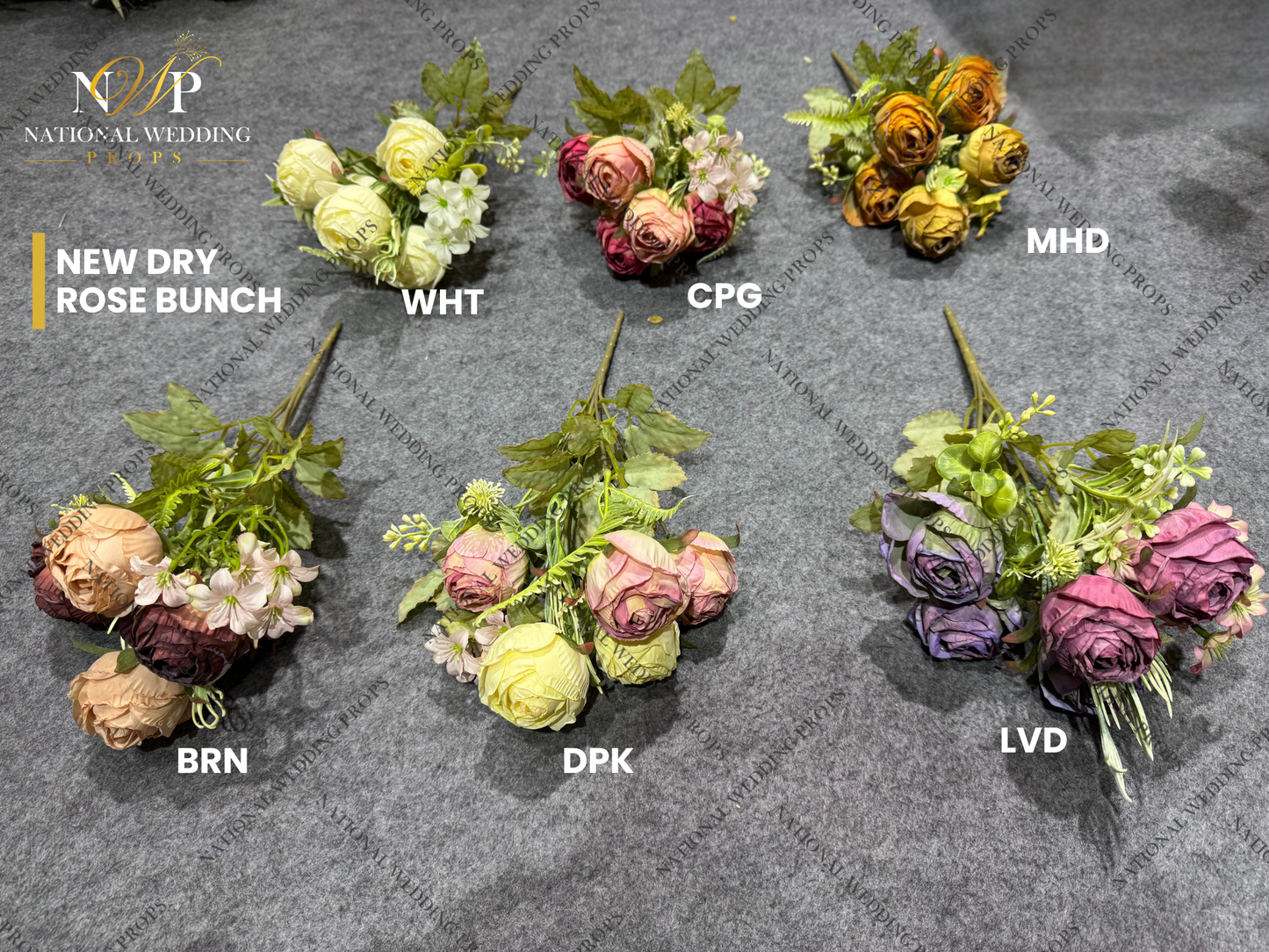 NEW DRY ROSE BUNCH