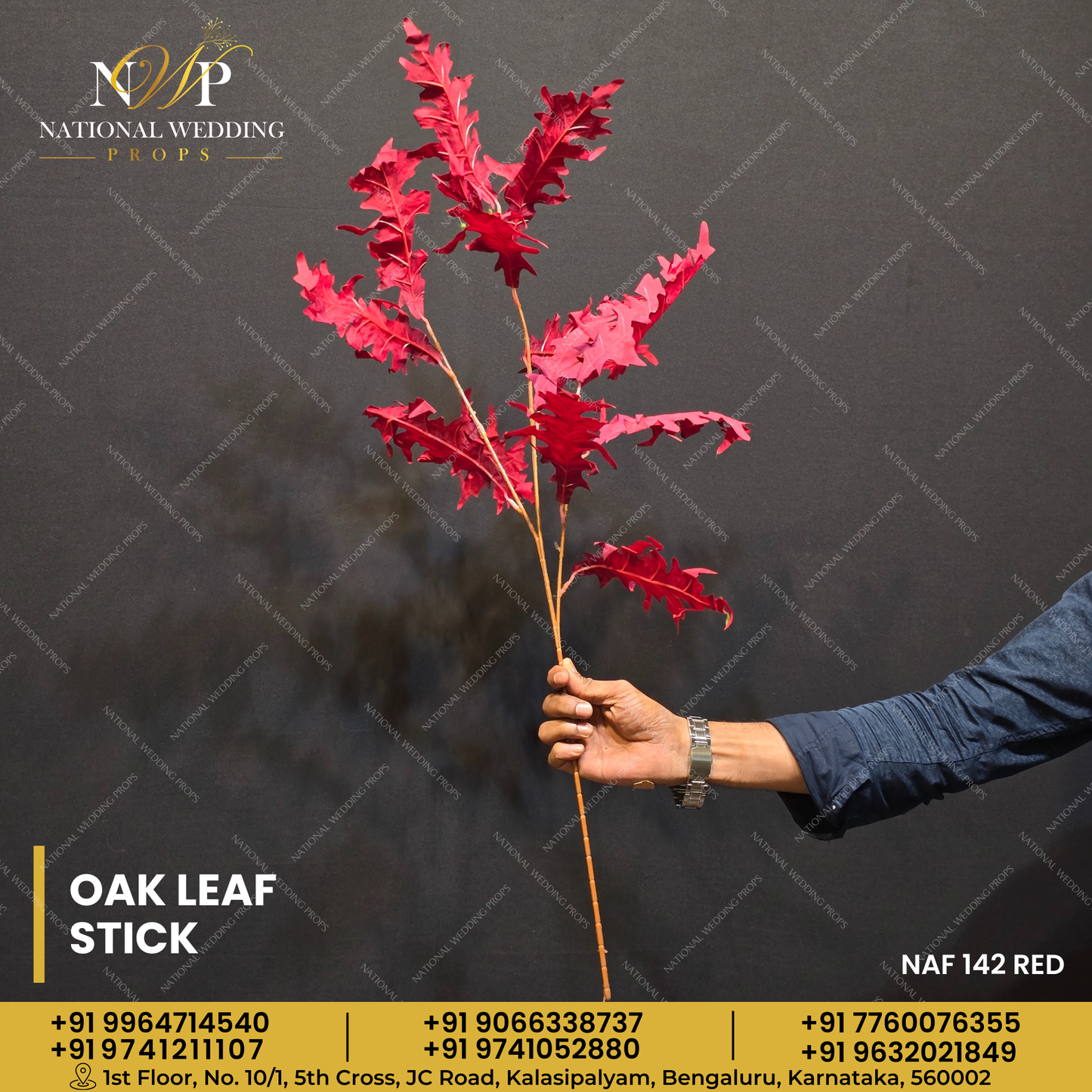 OAK LEAF STICK RED