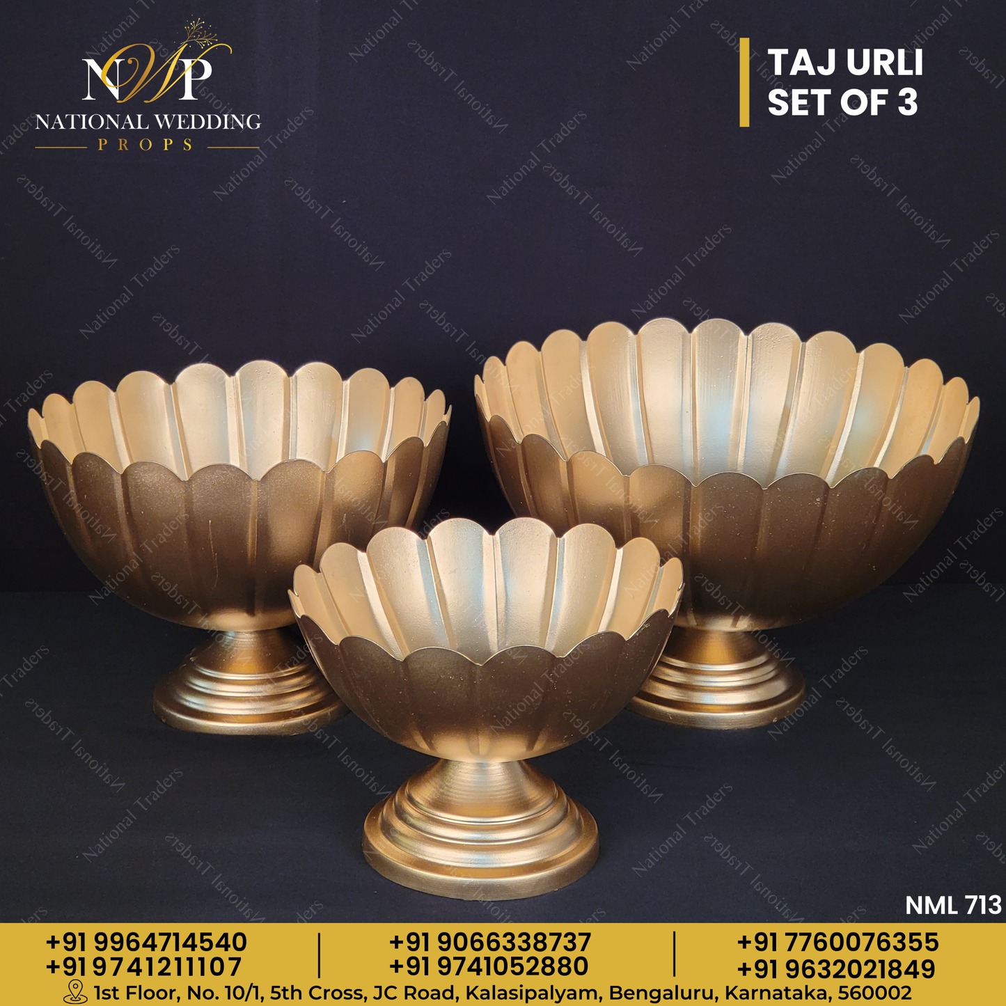 Taj Urli Set of 3