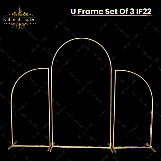IF22 - U FRAME SET OF 3