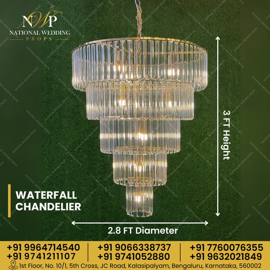 WATERFALL CHANDELIER