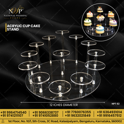 Acrylic Cake Decoration Set