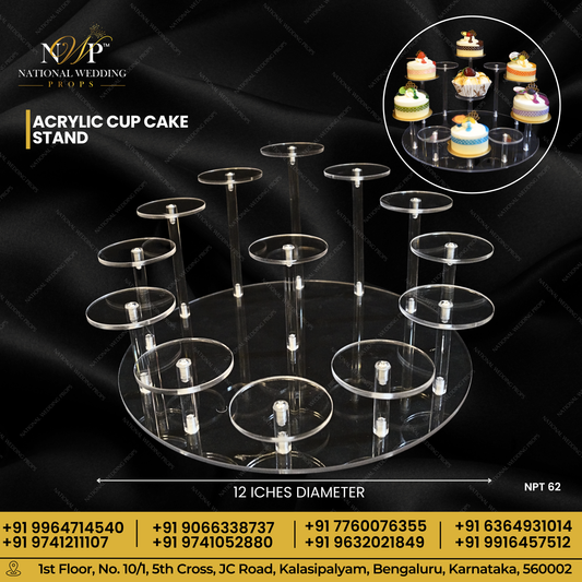 Acrylic Cake Decoration Set