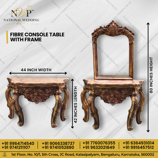 G6 - FIBER COUNSEL TABLE WITH FRAME