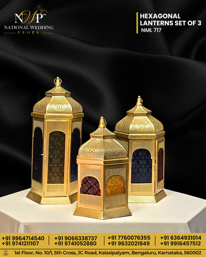 hexagonal lanterns