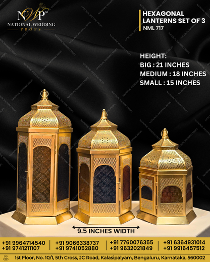 hexagonal lanterns