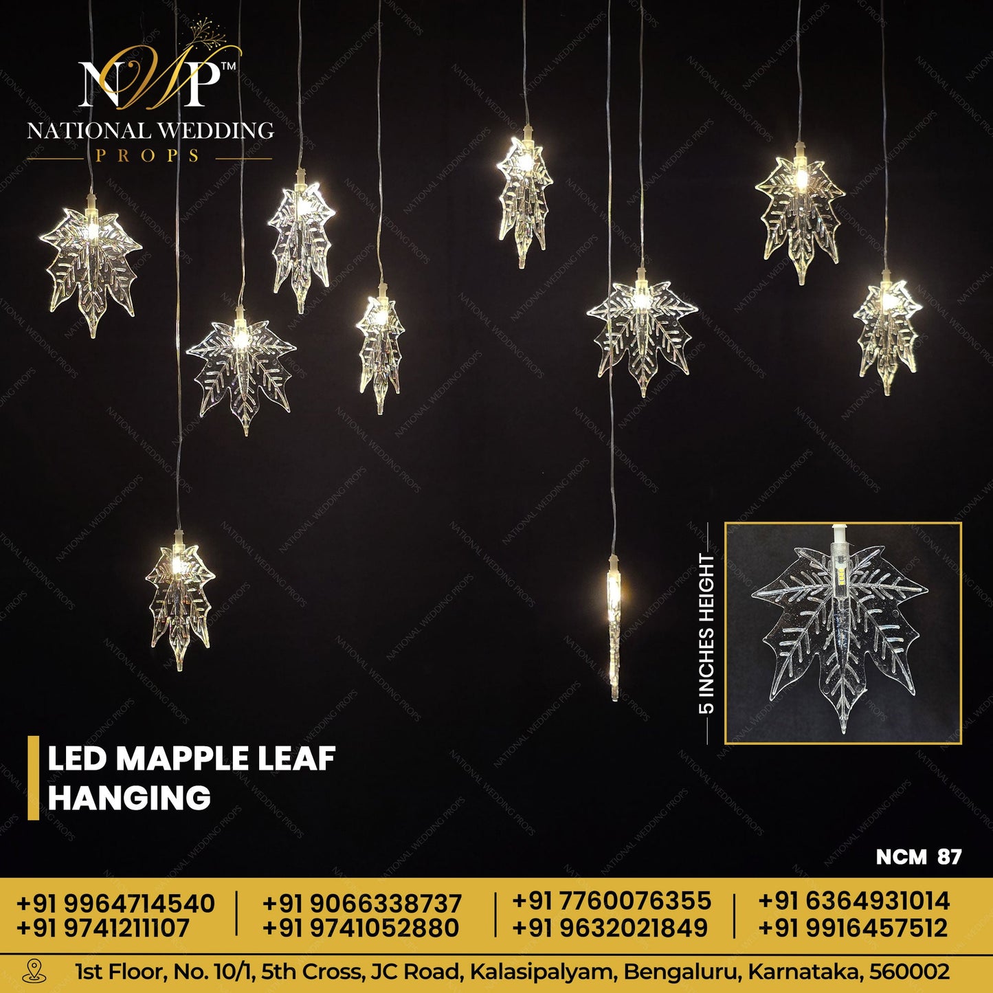 LED MAPPLE LEAF HANGING