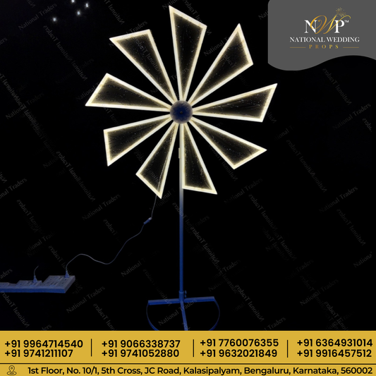 LED ROTATING FAN