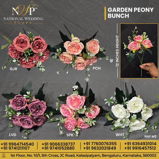 Garden Peony Bunch