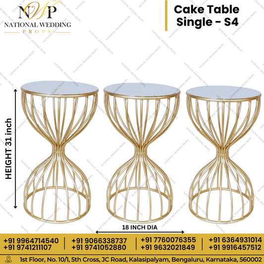 Cake table single - S4