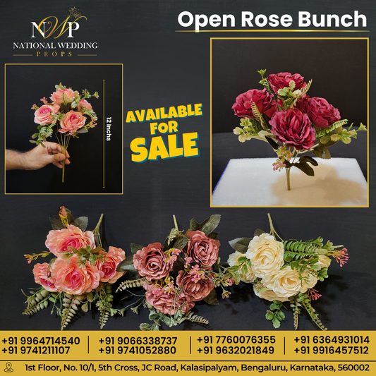 OPEN ROSE BUNCH