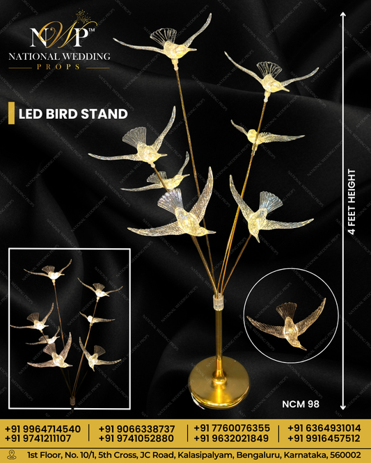 Led Bird Stand